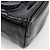 Pochette Camelia CHANEL in pelle verniciata nera Nero - vista 5