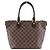Borsa Tote Saleya PM di Louis Vuitton Marrone