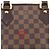 Borsa Tote Saleya PM di Louis Vuitton Marrone - vista 7