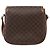 Céline Celine Vintage Macadam Schultertasche aus Canvas und Leder Braun - Ansicht 2