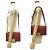 Borsa a spalla in pelle di agnello Chanel Boy con catena Rosso - vista 2