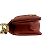 Borsa a spalla in pelle di agnello Chanel Boy con catena Rosso - vista 5