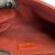 Borsa a spalla in pelle di agnello Chanel Boy con catena Rosso - vista 9