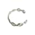 Hermès Bracelet jonc Enchaine HERMES en Argent 925 Argenté  - vue 4