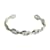 Hermès Bracelet jonc Enchaine HERMES en Argent 925 Argenté  - vue 5