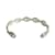 Hermès Bracelet jonc Enchaine HERMES en Argent 925 Argenté  - vue 6