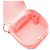 Borsa a spalla in agnello matelassé rosa Chanel - vista 3