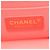 Borsa a spalla in agnello matelassé rosa Chanel - vista 4