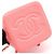 Borsa a spalla in agnello matelassé rosa Chanel - vista 7