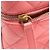 Borsa a spalla in agnello matelassé rosa Chanel - vista 9