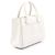 Borsa a spalla Chanel Neo Executive in pelle di vitello bianca Bianco - vista 2