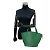 Borsa a mano Louis Vuitton Saint Jacques in pelle Epi Verde - vista 2
