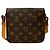 Borsa a spalla mini in pelle Monogram Culteciel di Louis Vuitton Marrone - vista 3