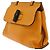 Gucci Bamboo Daily Top Handle in pelle Medium Arancione - vista 3