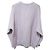 Autre Marque Ron Herman Limited ebure Kaschmir-Mischung Low Gauge V-Ausschnitt Strickpullover Lila Lavendel - Ansicht 2