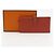 Hermès Bean Lang Wallet aus orangefarbenem Epsom-Leder - Ansicht 14
