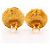 Cambon Vintage vergoldete Clip-Ohrringe von Chanel Golden - Ansicht 4