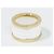 Bulgari Anello Bvlgari B.Zero1 a tre bande in oro giallo 18K e ceramica D'oro - vista 2