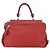 Borsa Sofia in pelle granulata grande di Salvatore Ferragamo Rosso - vista 2