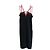 Seidenkleid mit Lederträgern Prada Herbst 2014 Schwarz - Ansicht 2