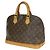 Borsa a mano Alma Monogram Louis Vuitton Marrone - vista 2