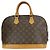 Borsa a mano Alma Monogram Louis Vuitton Marrone - vista 3