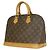 Borsa a mano Alma Monogram Louis Vuitton Marrone - vista 2