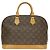 Borsa a mano Alma Monogram Louis Vuitton Marrone - vista 3
