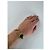 Bracciale in acciaio dorato e nero con stampa coccodrillo vintage Loewe Madrid D'oro - vista 10
