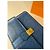 Clutch Vintage Louis Vuitton in Pelle EPI Blu - vista 11