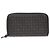Bottega Veneta Intrecciato Long Zip in pelle