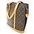 Borsa Babylone in Tela Monogram Louis Vuitton Marrone - vista 3