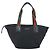 Bolsa Tote Web Zip Gucci GG Canvas Média Preto