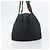 Bolsa Tote Web Zip Gucci GG Canvas Média Preto - vista 3