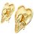 Orecchini a clip in oro Chanel D'oro - vista 2
