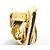 Orecchini a clip in oro Chanel D'oro - vista 3