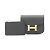Hermès Billetera Bifold Slim Constance Hermes Negro - vista 6