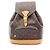 Louis Vuitton Montsouris MM Monogram Rucksack Braun Monogramm