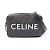 Céline Borsa a tracolla media Triomphe di Celine Marrone Nero