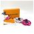 Set di Scrunchie in Seta Louis Vuitton Nero Bianco - vista 12