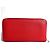 Hermès Cartera larga Hermes Evelyn Azap en rojo Roja - vista 2