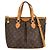 Louis Vuitton Palermo Handtasche aus Monogramm-Canvas PM Braun