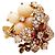 Anello Chaumet, "Hortensia Aube rosée", oro rosa, diamanti, zaffiro rosa e opali rosa. - vista 6