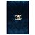 Chanel Borsa a Spalla Coco Handle in Pelle Blu - vista 4