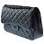 Borsa CHANEL Timeless/Classique in Pelle Grigia - 103165 Grigio - vista 5