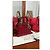 Christian Dior Lady Dior Medio in vernice Rosso - vista 12
