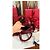 Christian Dior Lady Dior Medio in vernice Rosso - vista 7