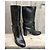 Sergio Rossi Stiefel aus schwarzem Leder - vista 2