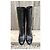 Sergio Rossi Stiefel aus schwarzem Leder - vista 3