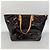 Borsa Tote Vernis Bellevue GM di Louis Vuitton Bordò - vista 12